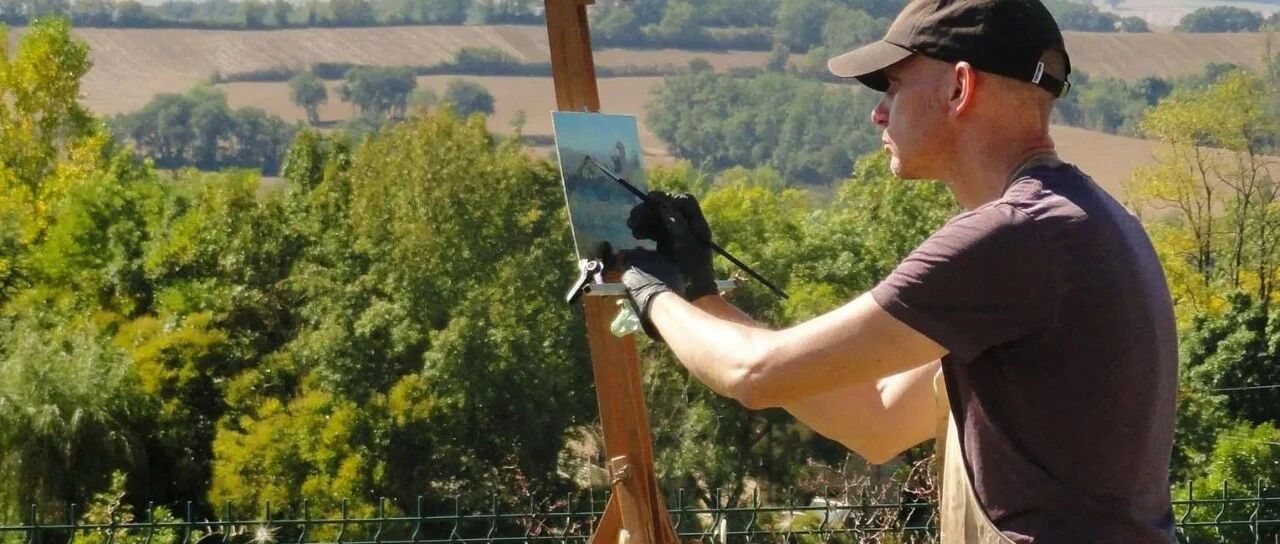 "Being resigned" secretly became a painter, and his flowers became a must in the painting world! Too strong sense of brushwork