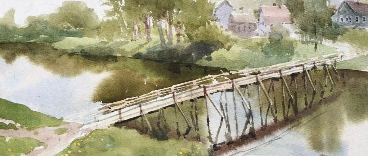 It's beautiful! In 1994, the girl taught herself watercolor for 4 years and won 110,000 fans: the painting was average, but she saw it countless times