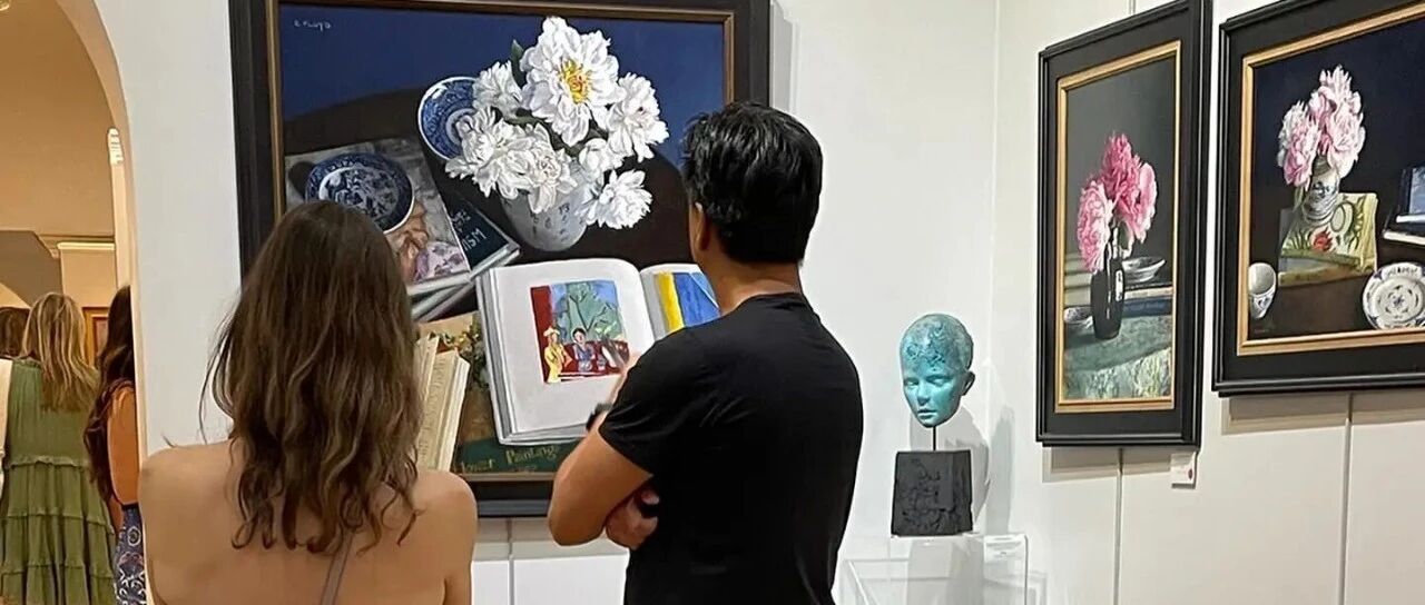 Architect for 9 years, self-taught oil painting for 16 years, and painted countless "flowers". This brushstroke and color are so cool!