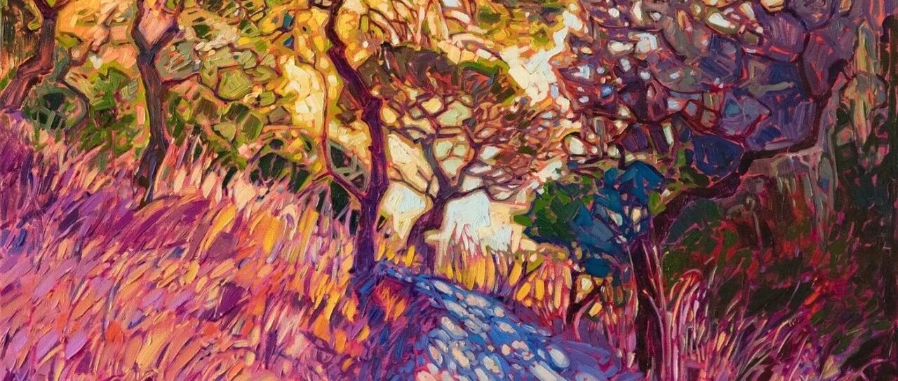 This color is ruthless enough! At the age of 44, she frantically painted 3,500 oil paintings, from copying to painting, and became a "hard" master.