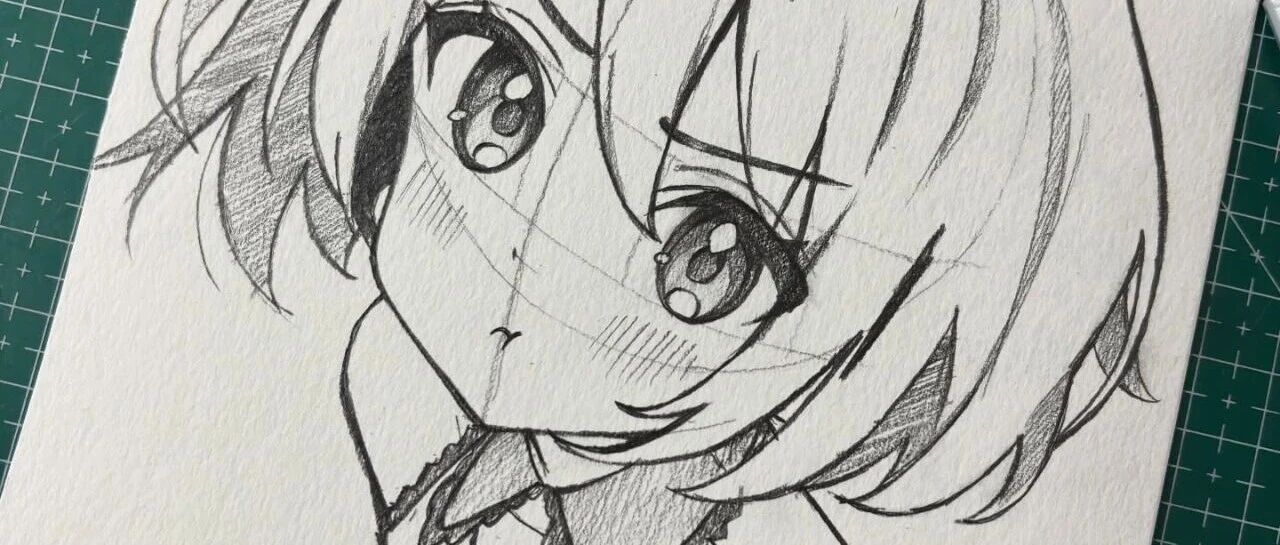 It's cleaner to draw comic characters like this