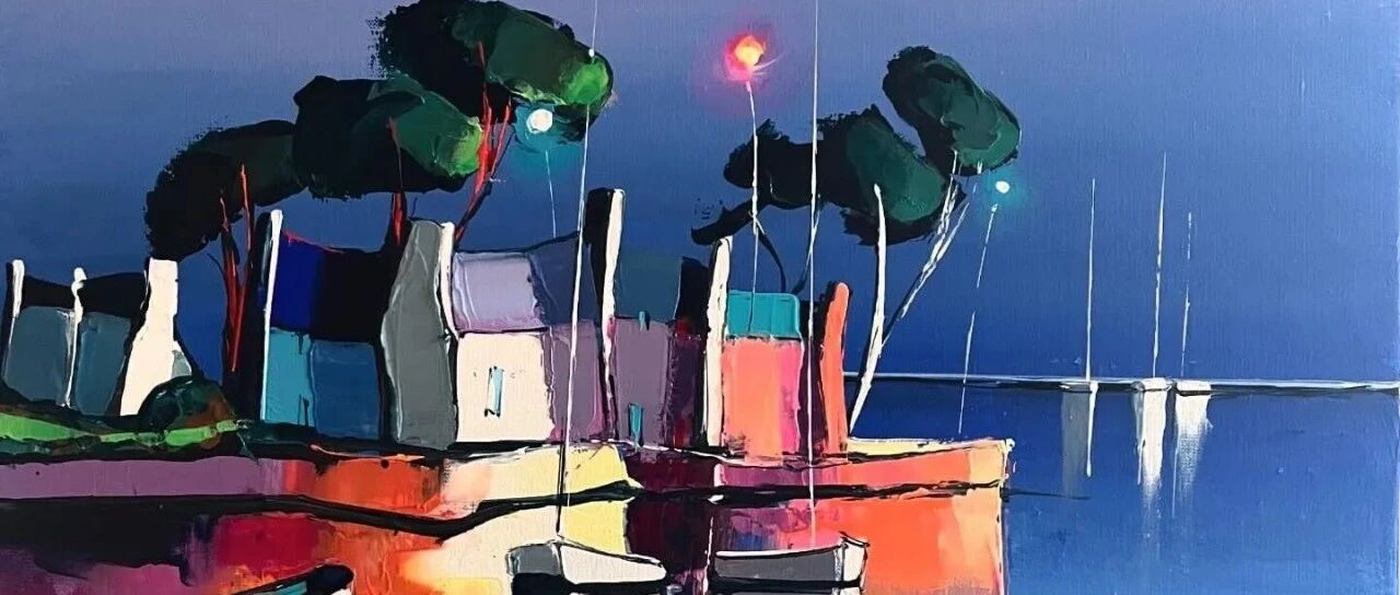 Painting "secretly" at sea, her color and composition are absolutely amazing! Thousands of fans are inexplicably infected