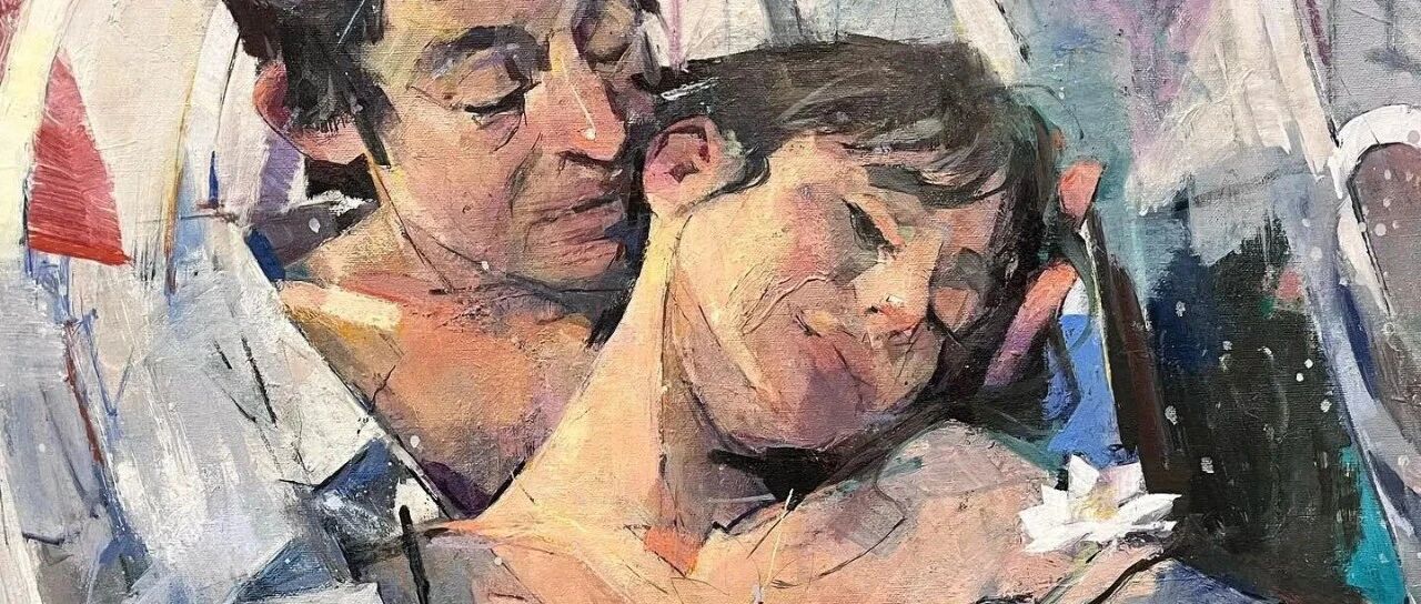 He studied painting by passion at the age of 17, but the professor didn't recognize it, but he held an art exhibition at the age of 26. It was "packed" and he was happy after watching it