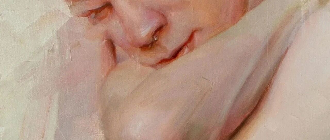 It's so cool to draw! Destroying an oil painting with a scraper can also become a masterpiece, full of personality