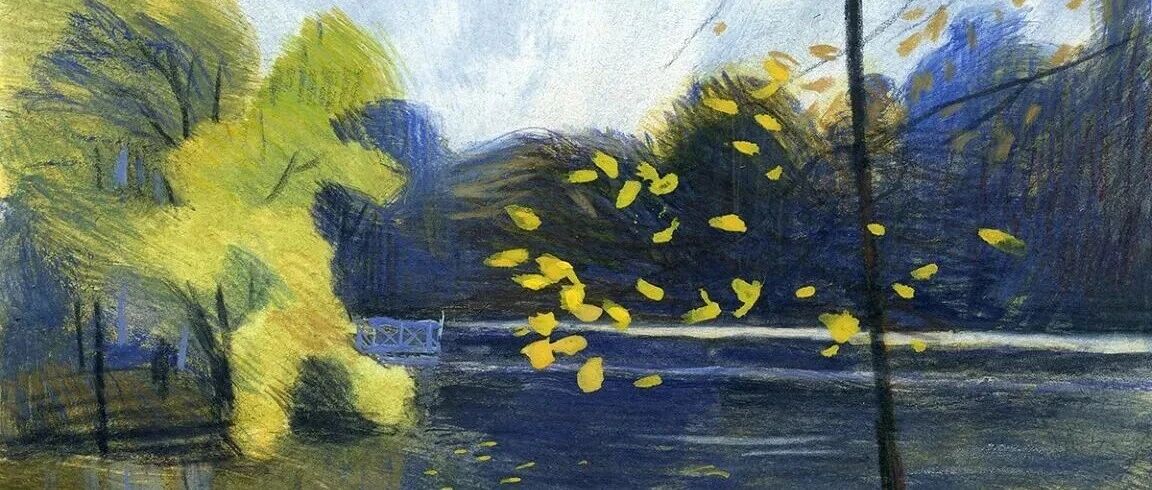 She has been painting crazily for 2 years, and the color lead is a must! The texture and brushwork are full of tension, and it's so cool to read it