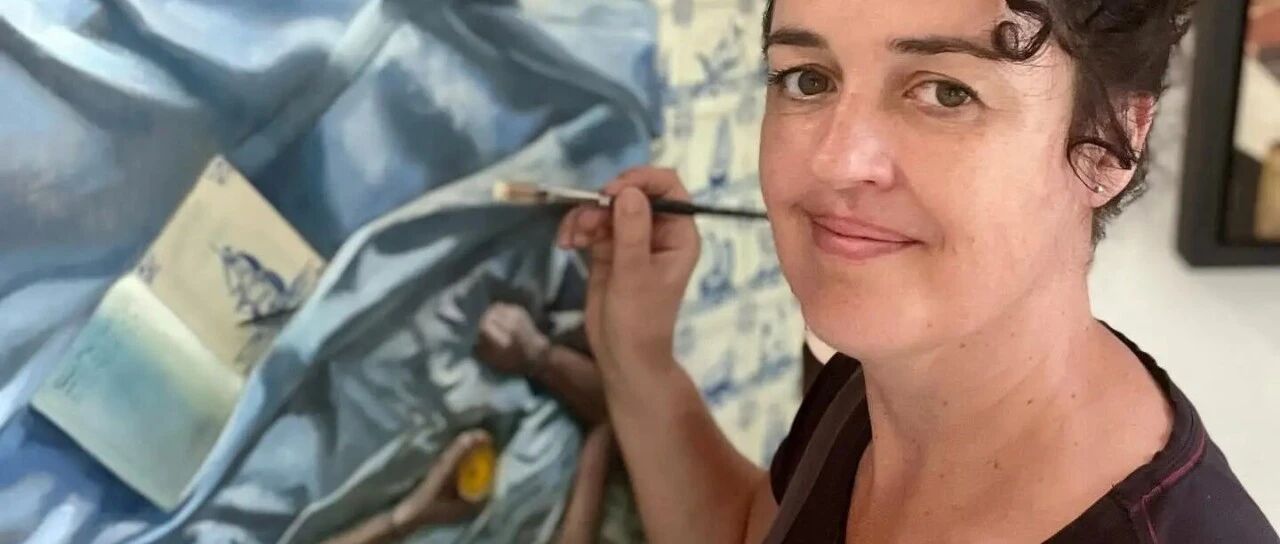 The picture is so beautiful! She used the perspective of the ceiling to "steal paintings" of women's beds, winning awards constantly and robbing them all: the painter made a fortune with laughter